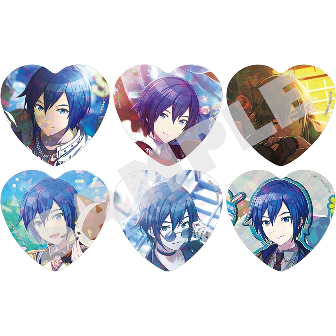 『プロジェクトセカイ カラフルステージ！ feat. 初音ミク』H/Art Collection 缶バッジ vol.2 【単品】KAITO（全6種） 単品 KAITO