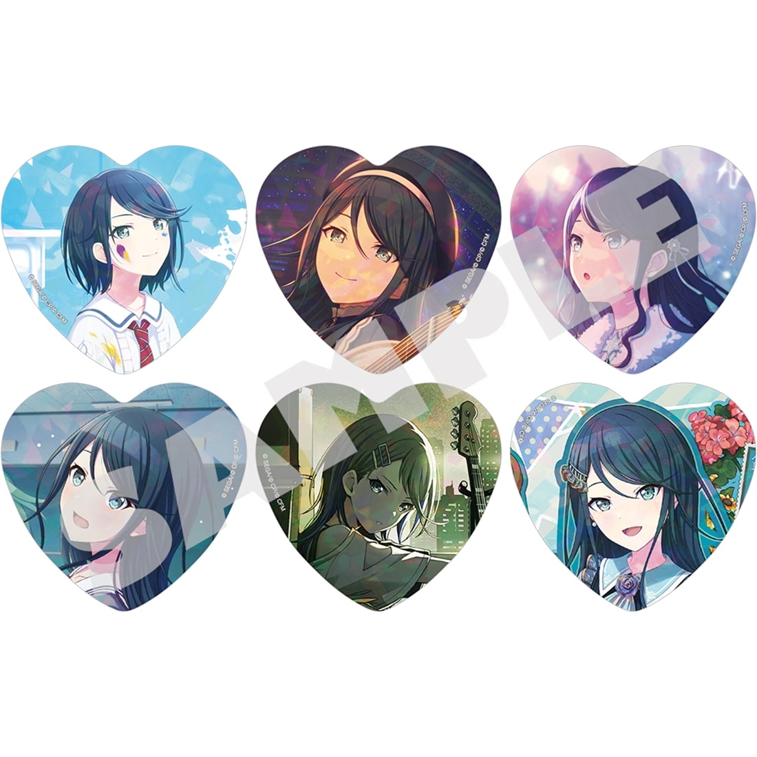 『プロジェクトセカイ カラフルステージ！ feat. 初音ミク』H/Art Collection 缶バッジ vol.2 【単品】星乃 一歌（全6種） 単品 星乃 一歌