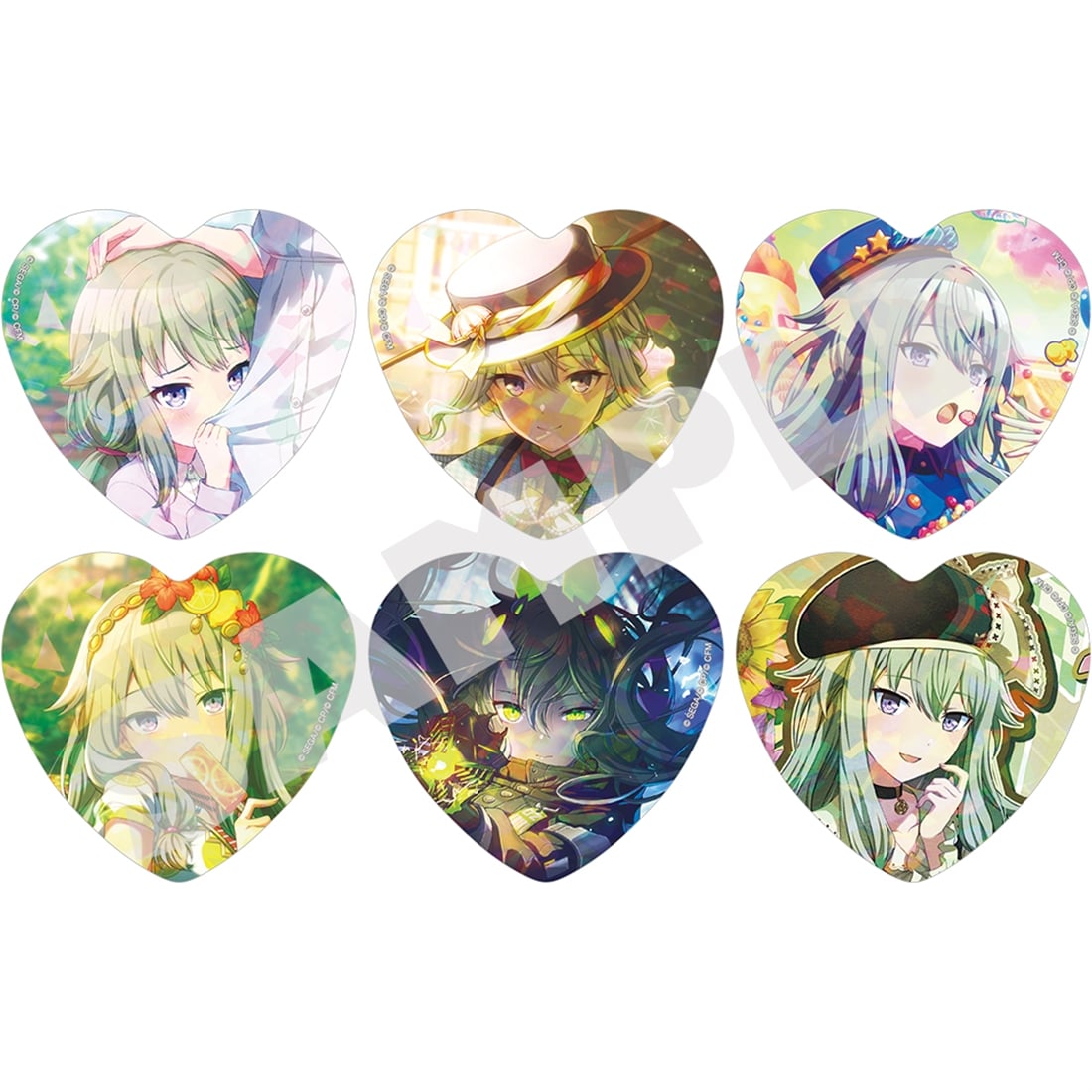 『プロジェクトセカイ カラフルステージ！ feat. 初音ミク』H/Art Collection 缶バッジ vol.2 【単品】草薙 寧々（全6種） 単品 草薙 寧々