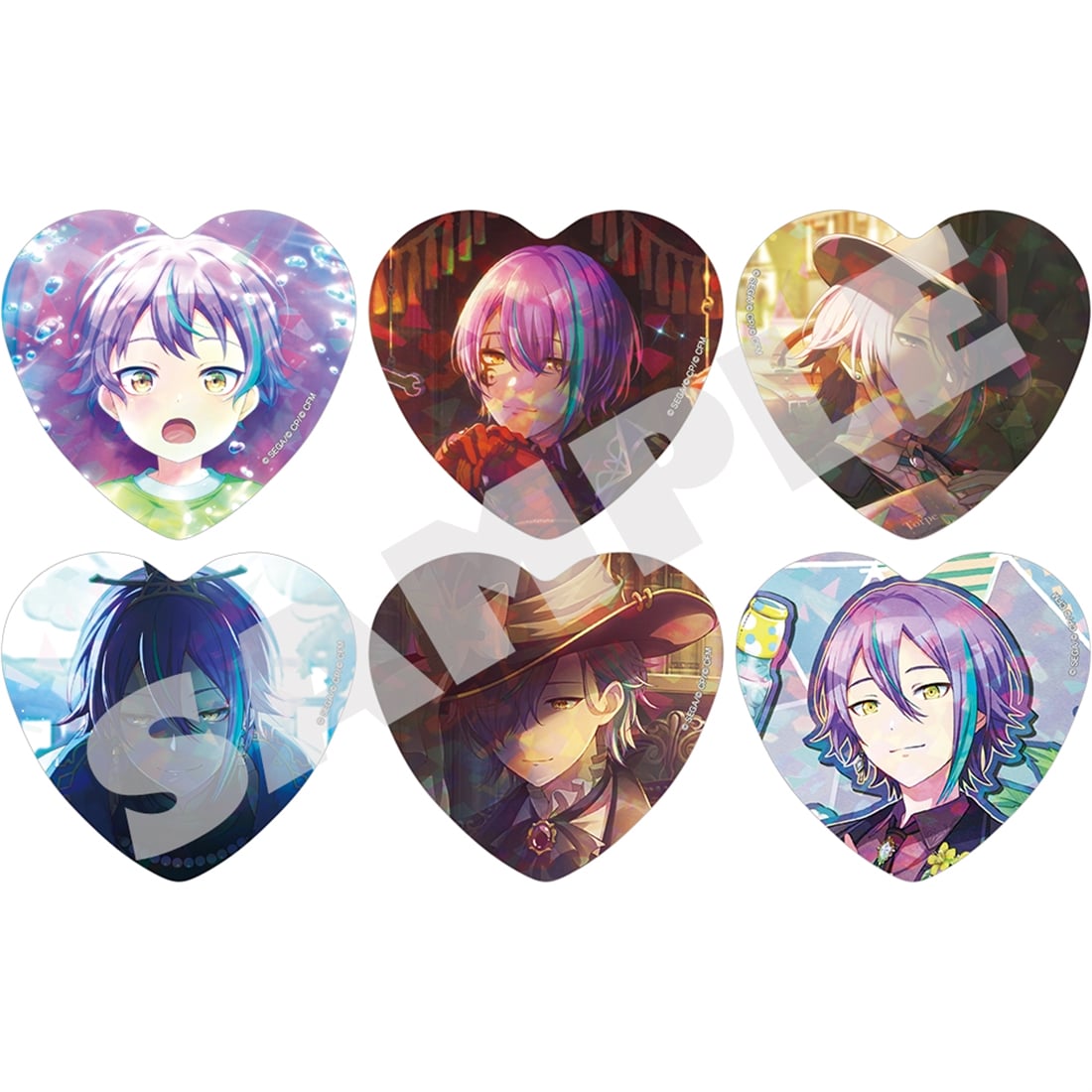 『プロジェクトセカイ カラフルステージ！ feat. 初音ミク』H/Art Collection 缶バッジ vol.2 【BOX】神代 類（全6種） BOX 神代 類