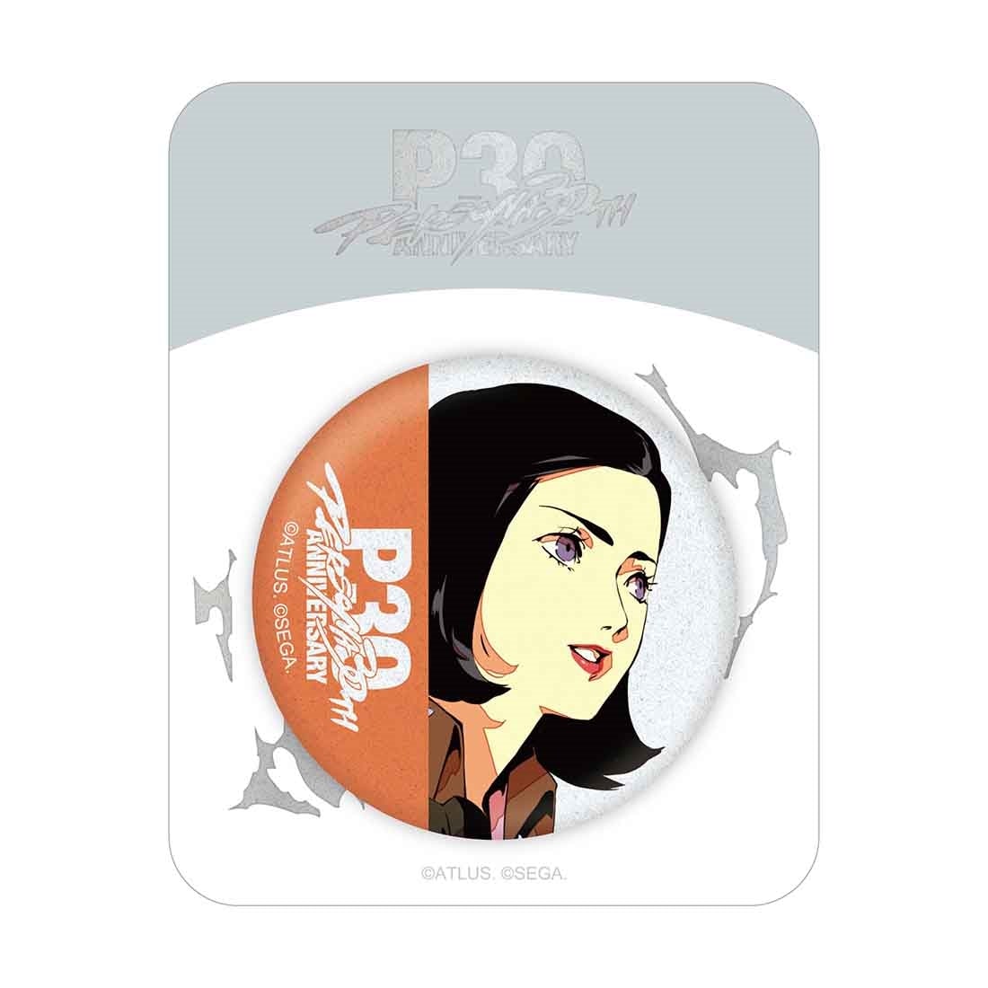 P30th KV 缶バッジ（P2罰） P2罰