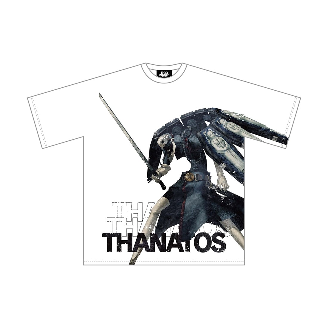 P30th ペルソナ Tシャツ（タナトス） タナトス