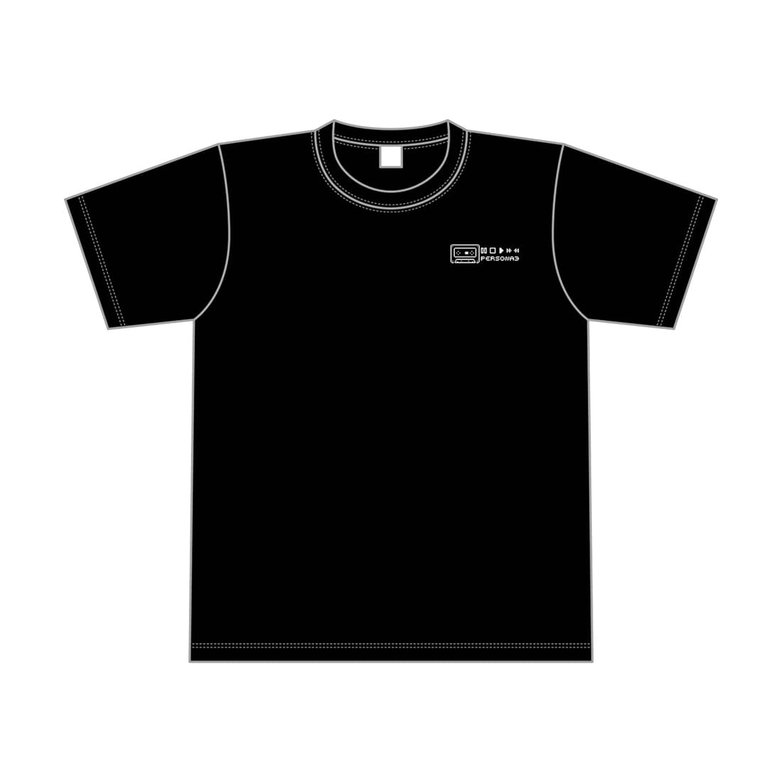 『Persona3』20th Anniversary Remix Tシャツ（ブラック）XLサイズ ブラック XLサイズ