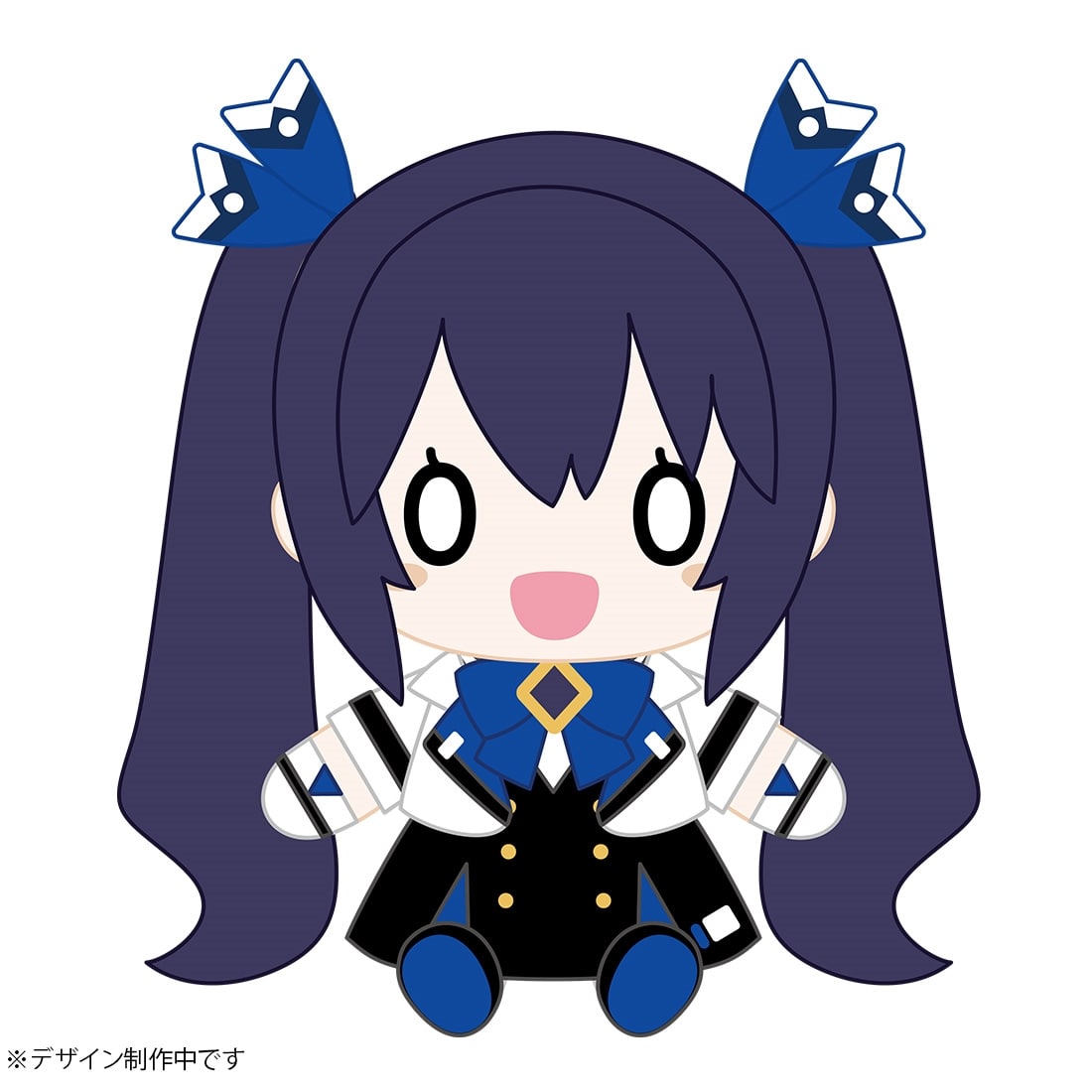 『ネプテューヌ』シリーズ15周年記念ねぷぐるみ ノワール ねぷぐるみ 02_ノワール