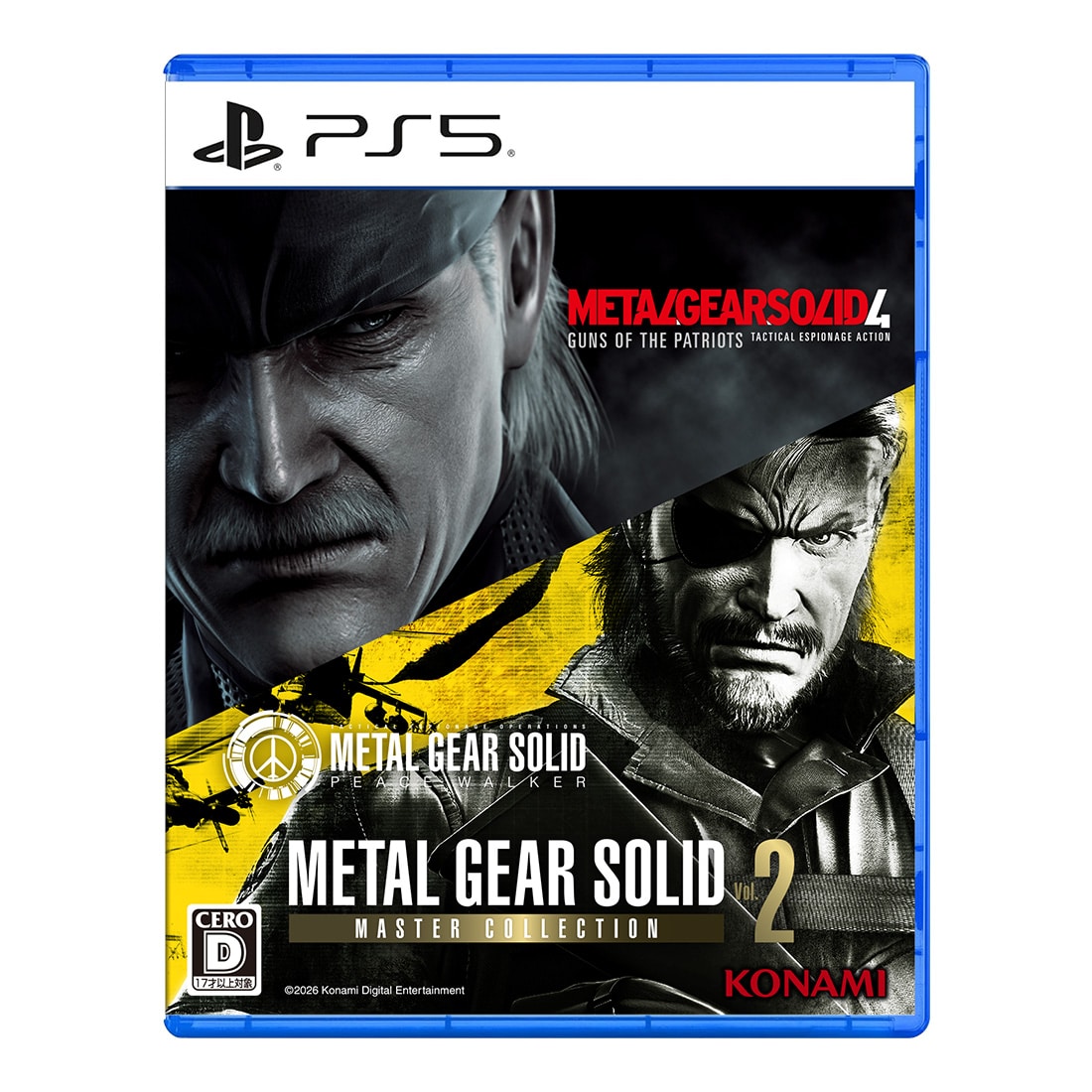 METAL GEAR SOLID : MASTER COLLECTION Vol.2 PS5(エビテン限定特典付き) PS5版