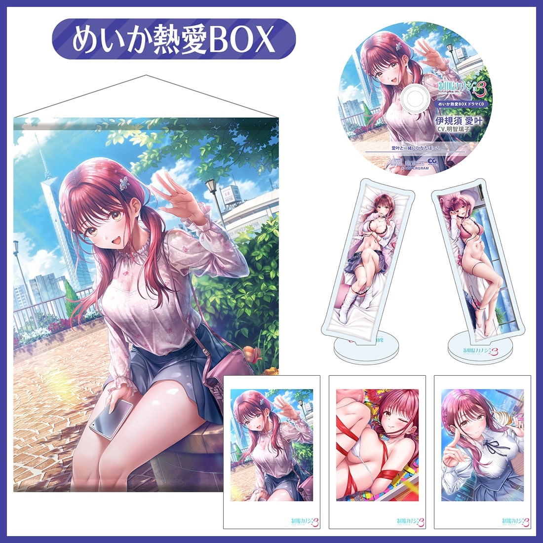 制服カノジョ3 めいか熱愛BOX グッズのみ めいか熱愛BOX
