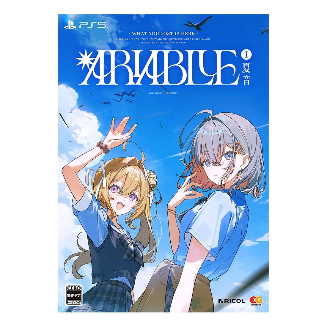 ARIA BLUE I.夏音 ファミ通DXパック PS5版 PS5 通常版 ファミ通DXパック