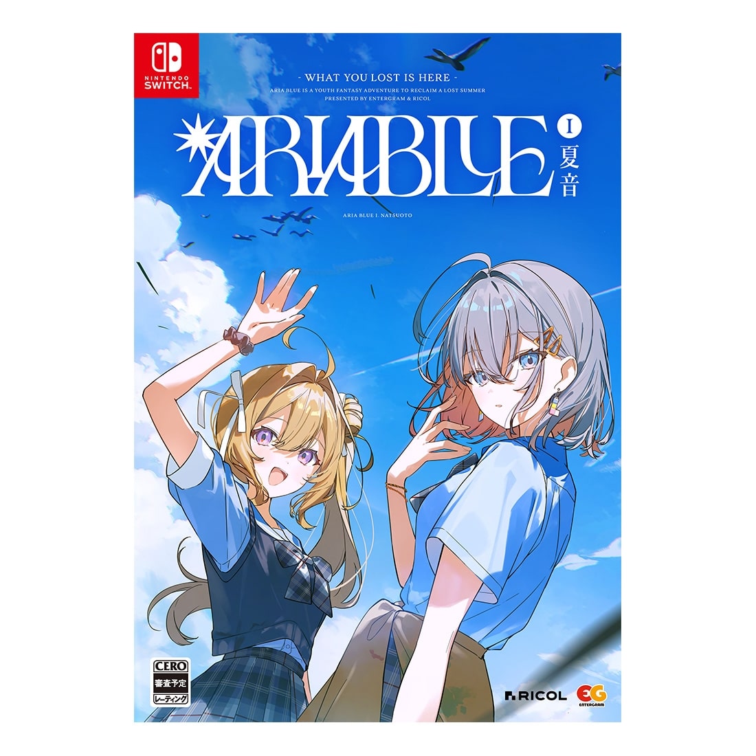 ARIA BLUE I.夏音 ファミ通DXパック Switch版 Switch 通常版 ファミ通DXパック