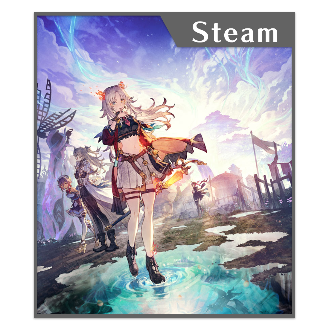 カリアのアトリエ ～夜の王国と追憶の道標～ プレミアムボックス ファミ通DXパック 3Dクリスタルセット Steam Steam プレミアムボックス DXパック 3Dクリスタル