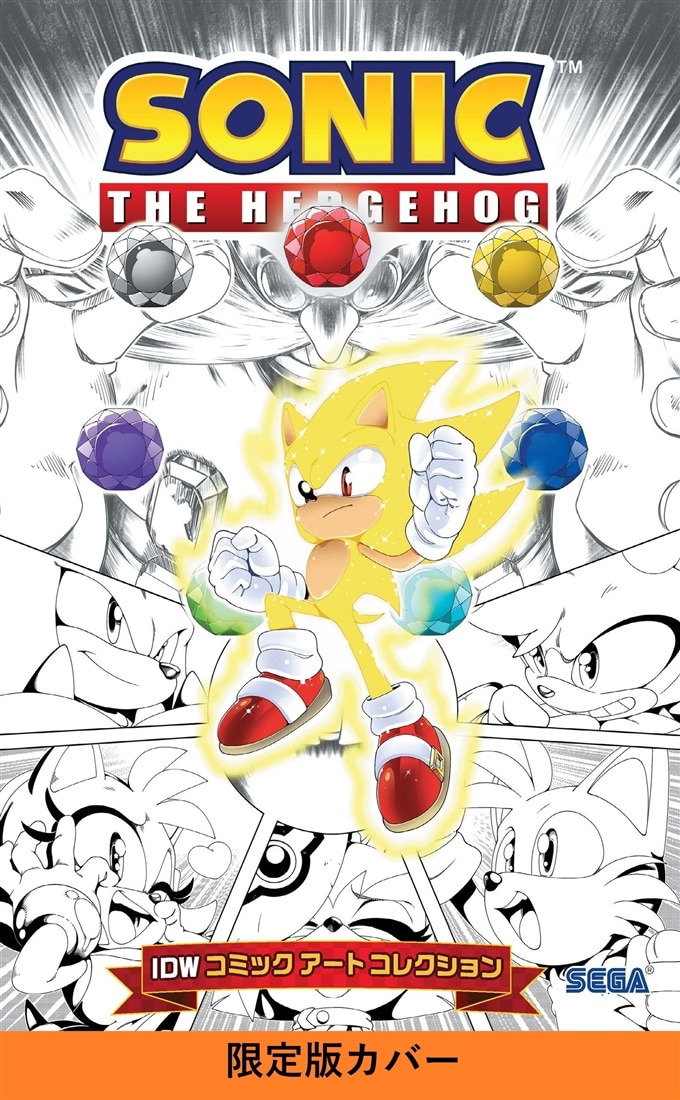 ソニック・ザ・ヘッジホッグ：IDWコミックアートコレクション【限定カバー版】 限定カバー版