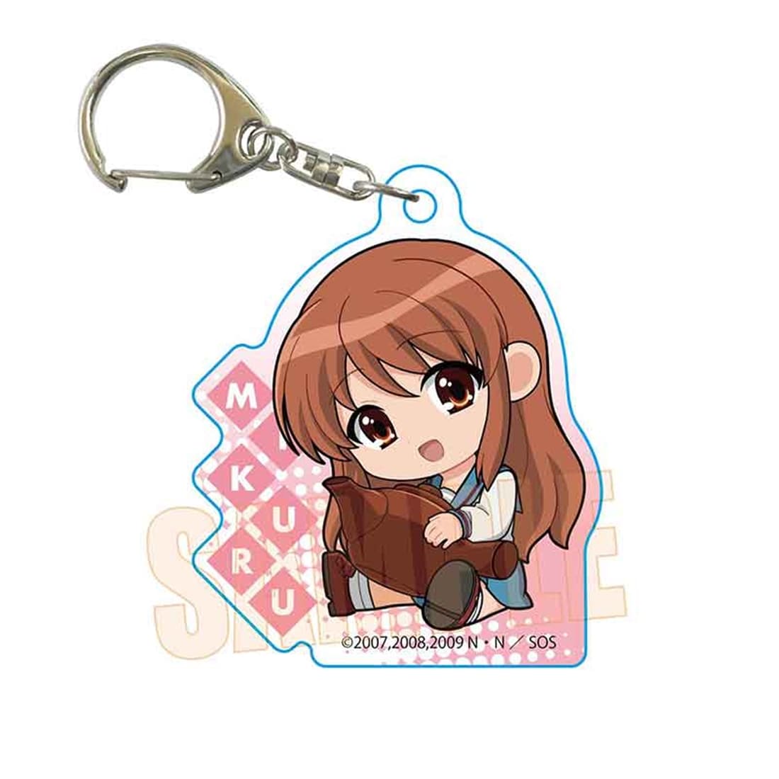 涼宮ハルヒの憂鬱 ぎゅぎゅっとアクリルキーホルダー 朝比奈みくるA