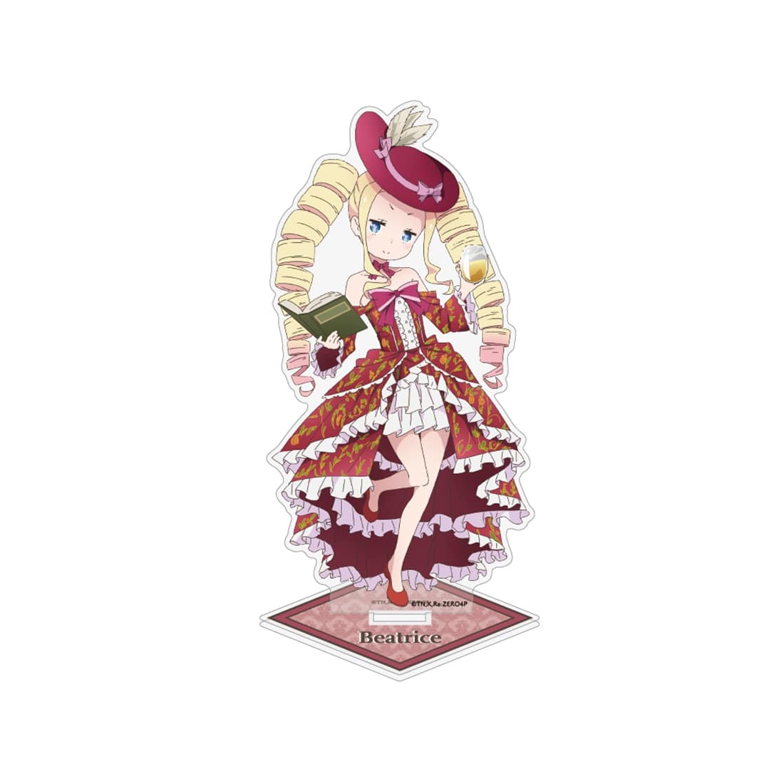 Re:ゼロから始める異世界生活 描き下ろし ベアトリス アクリルスタンド（大） パーティードレスver.