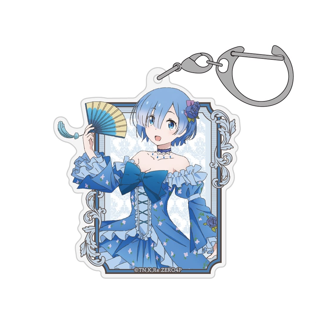 Re:ゼロから始める異世界生活 描き下ろし レム アクリルマルチキーホルダー パーティードレスver.