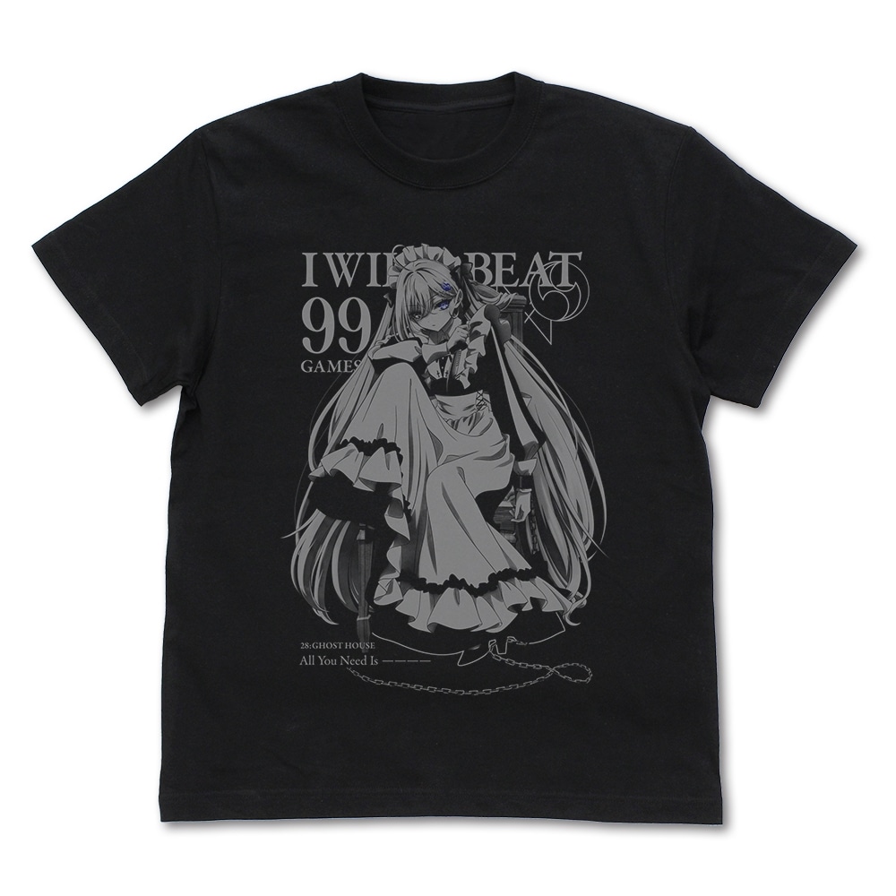 死亡遊戯で飯を食う。 幽鬼 ゴーストハウス Tシャツ BLACK L L