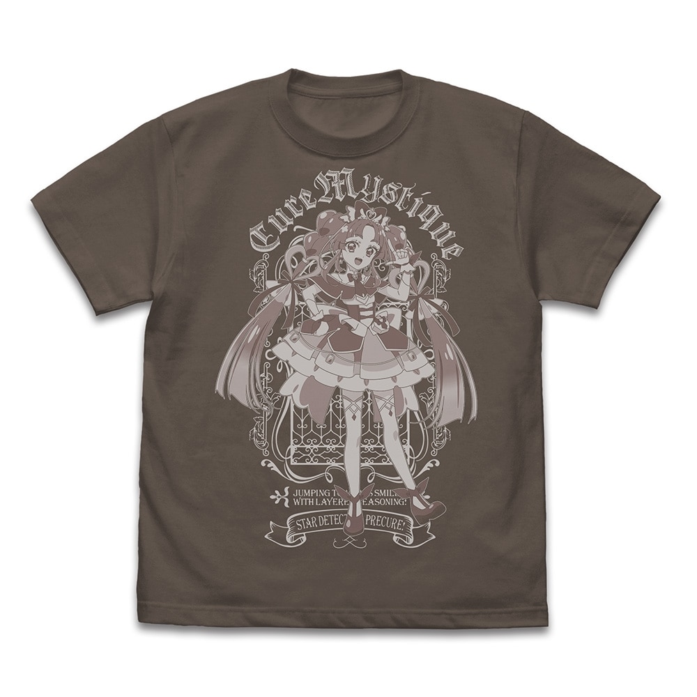 名探偵プリキュア！ キュアミスティック Tシャツ CHARCOAL XL CHARCOAL XL