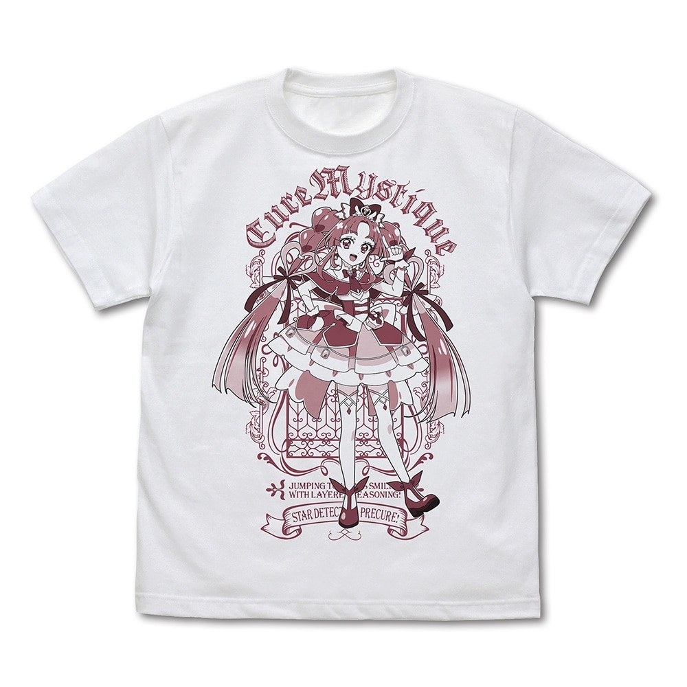 名探偵プリキュア！ キュアミスティック Tシャツ WHITE XL WHITE XL