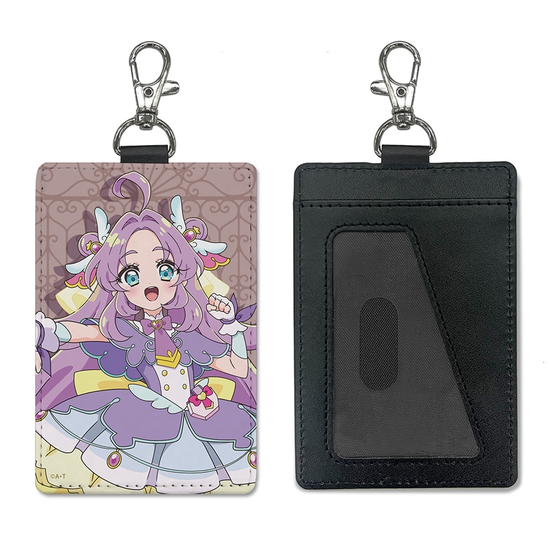 名探偵プリキュア！ キュアアンサー パスケース（ナスカン付き）
