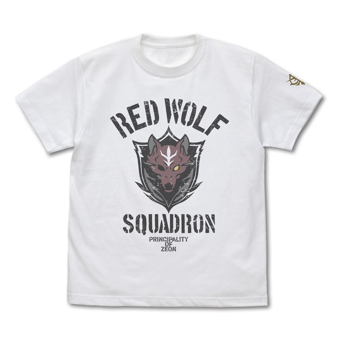 機動戦士ガンダム 復讐のレクイエム レッド・ウルフ隊 Tシャツ WHITE L WHITE L