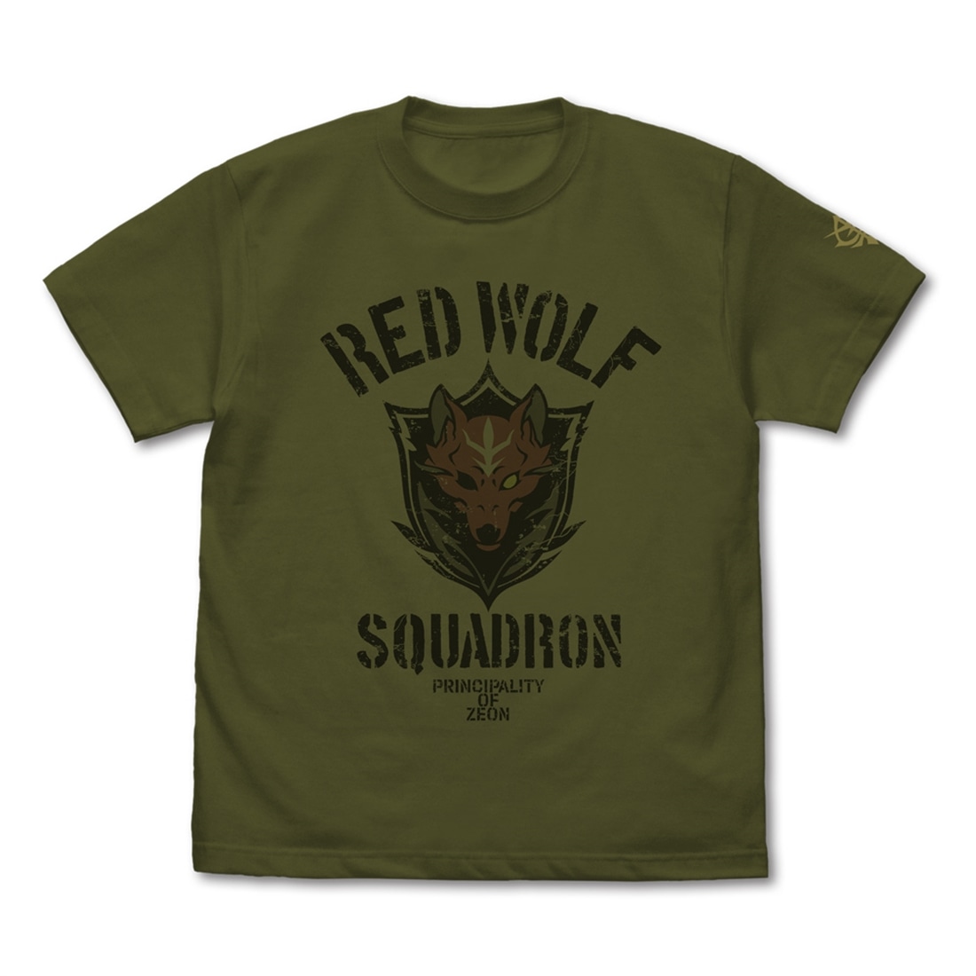 機動戦士ガンダム 復讐のレクイエム レッド・ウルフ隊 Tシャツ MOSS L MOSS L