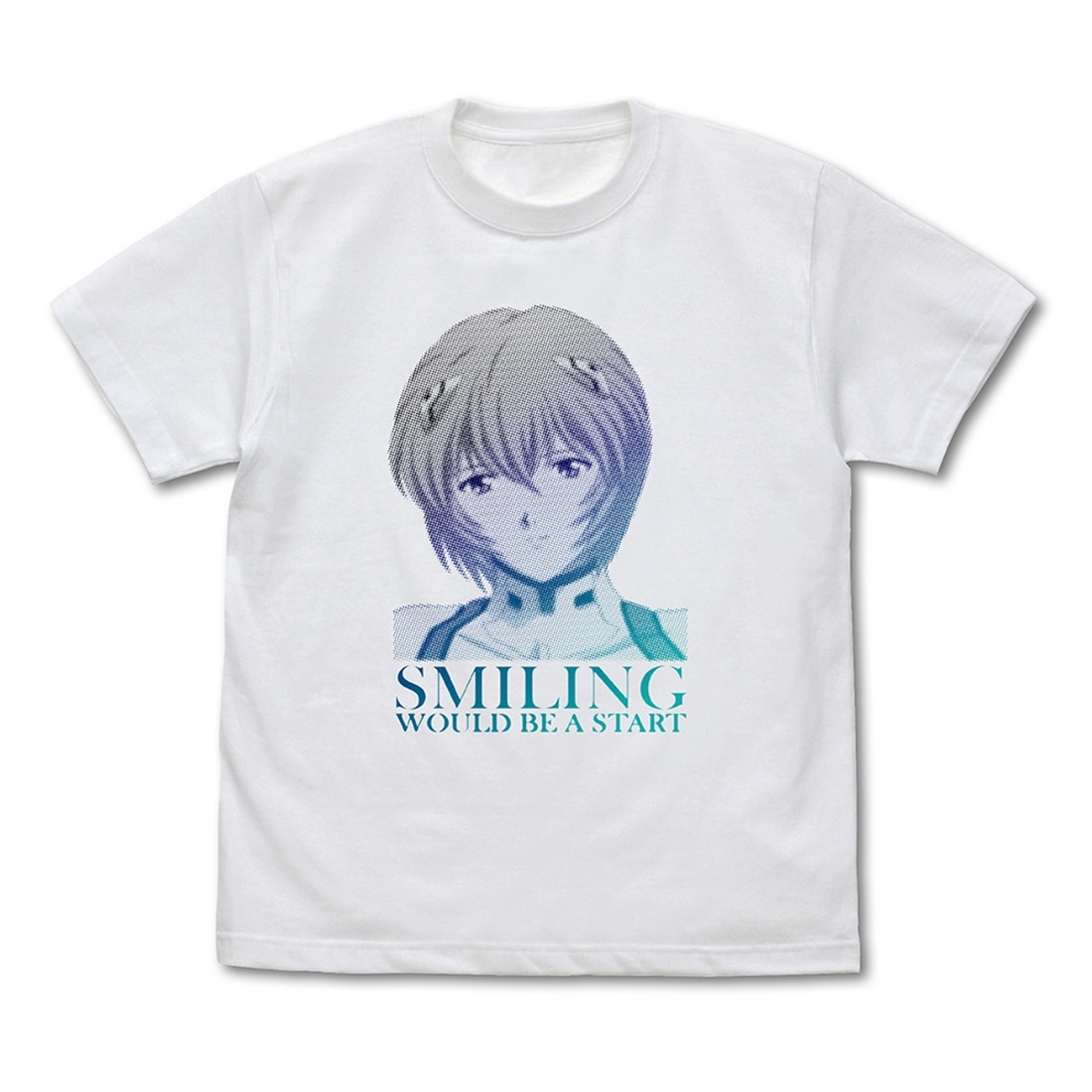 EVANGELION 笑えばいいと思うよ Tシャツ WHITE M WHITE M