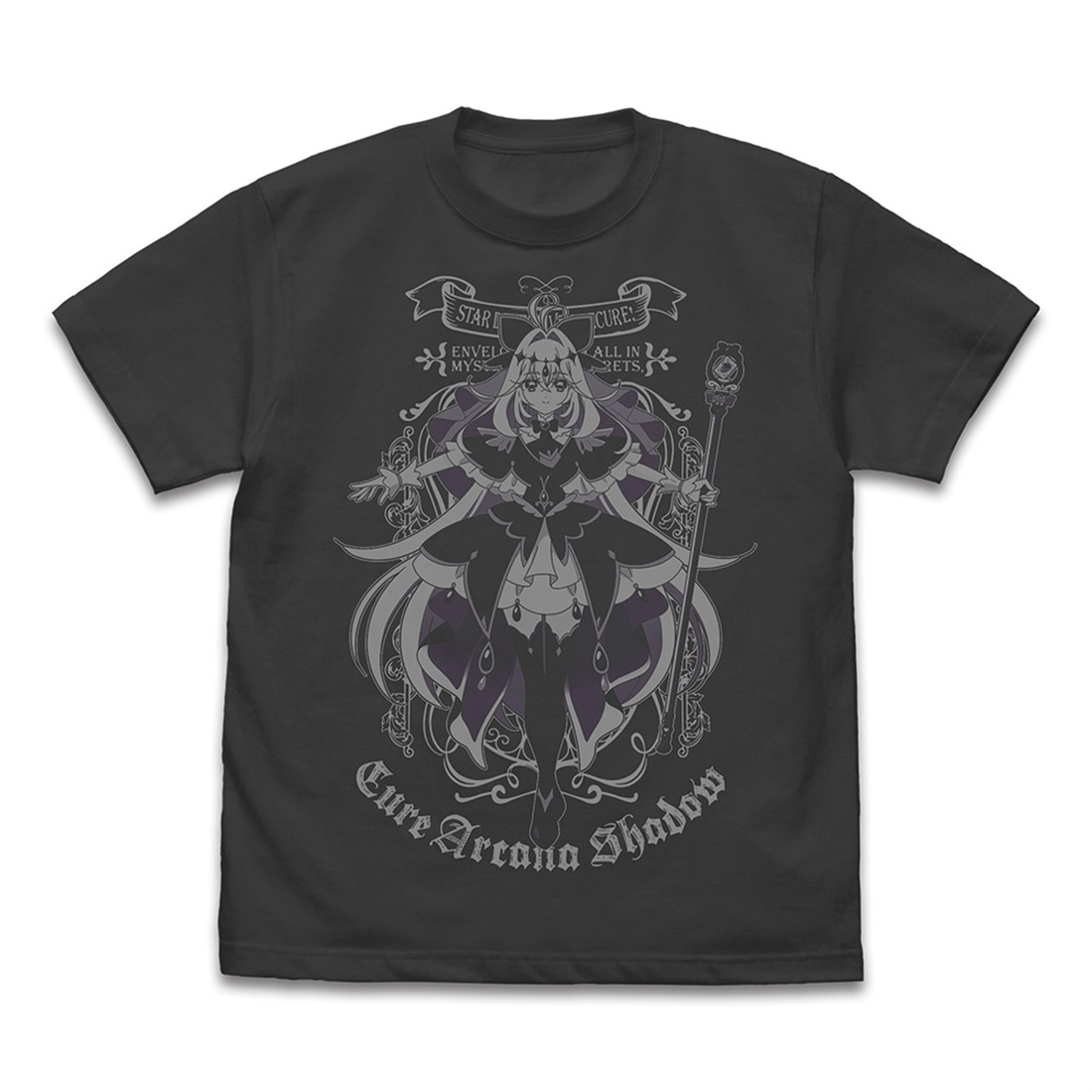 名探偵プリキュア！ キュアアルカナ・シャドウ Tシャツ SUMI M SUMI M