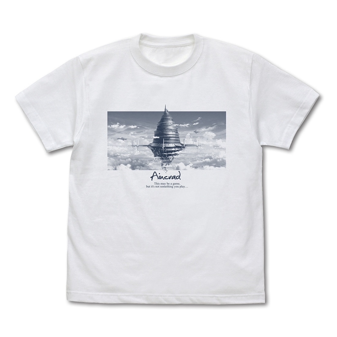 ソードアート・オンライン アインクラッド Tシャツ WHITE XL WHITE XL