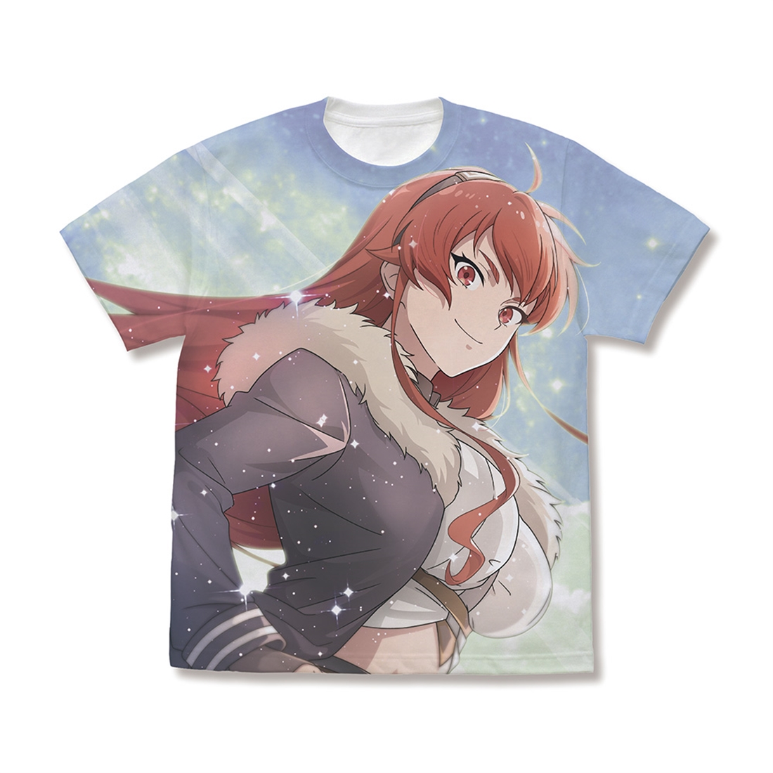 無職転生 ～異世界行ったら本気だす～ クロニクル・オブ・エコーズ エリス フルグラフィックTシャツ クロニクル・オブ・エコーズVer. WHITE XL XL