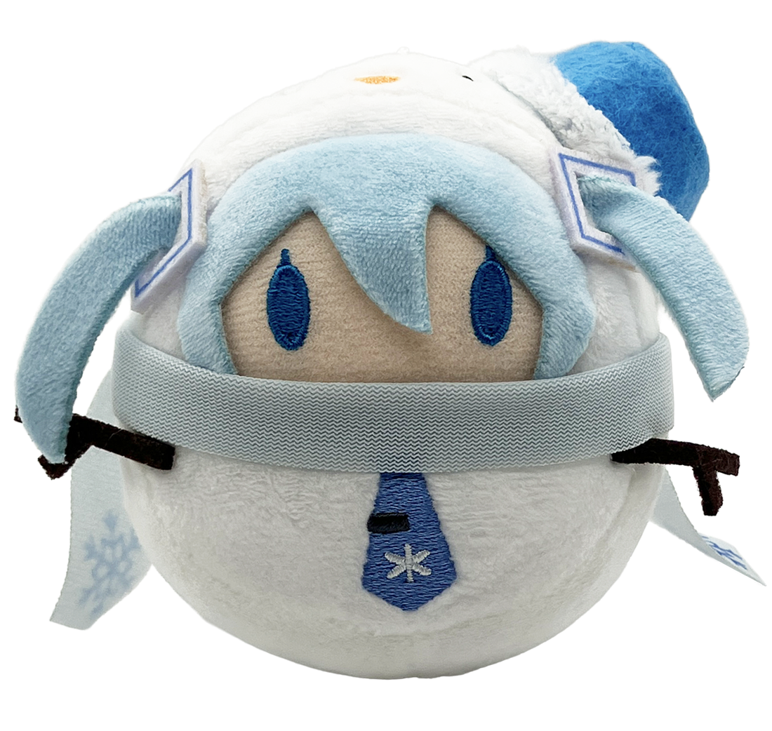 初音ミクシリーズ 雪だるまぬいぐるみ 雪ミク