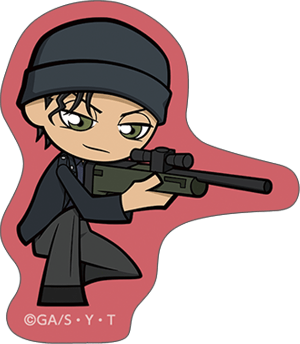 名探偵コナン ミニキャラステッカー 赤井秀一