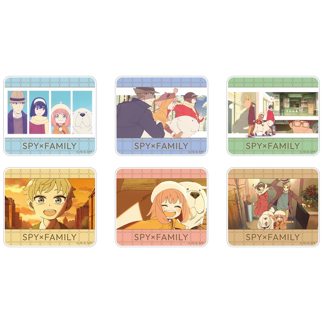 SPY×FAMILY アクリルクリップコレクション Season3 ED ver. 【1BOX】