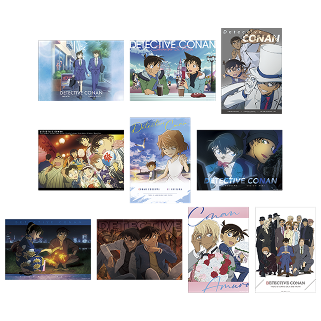 名探偵コナン ミニクリアポスターコレクション vol.3 【1BOX】
