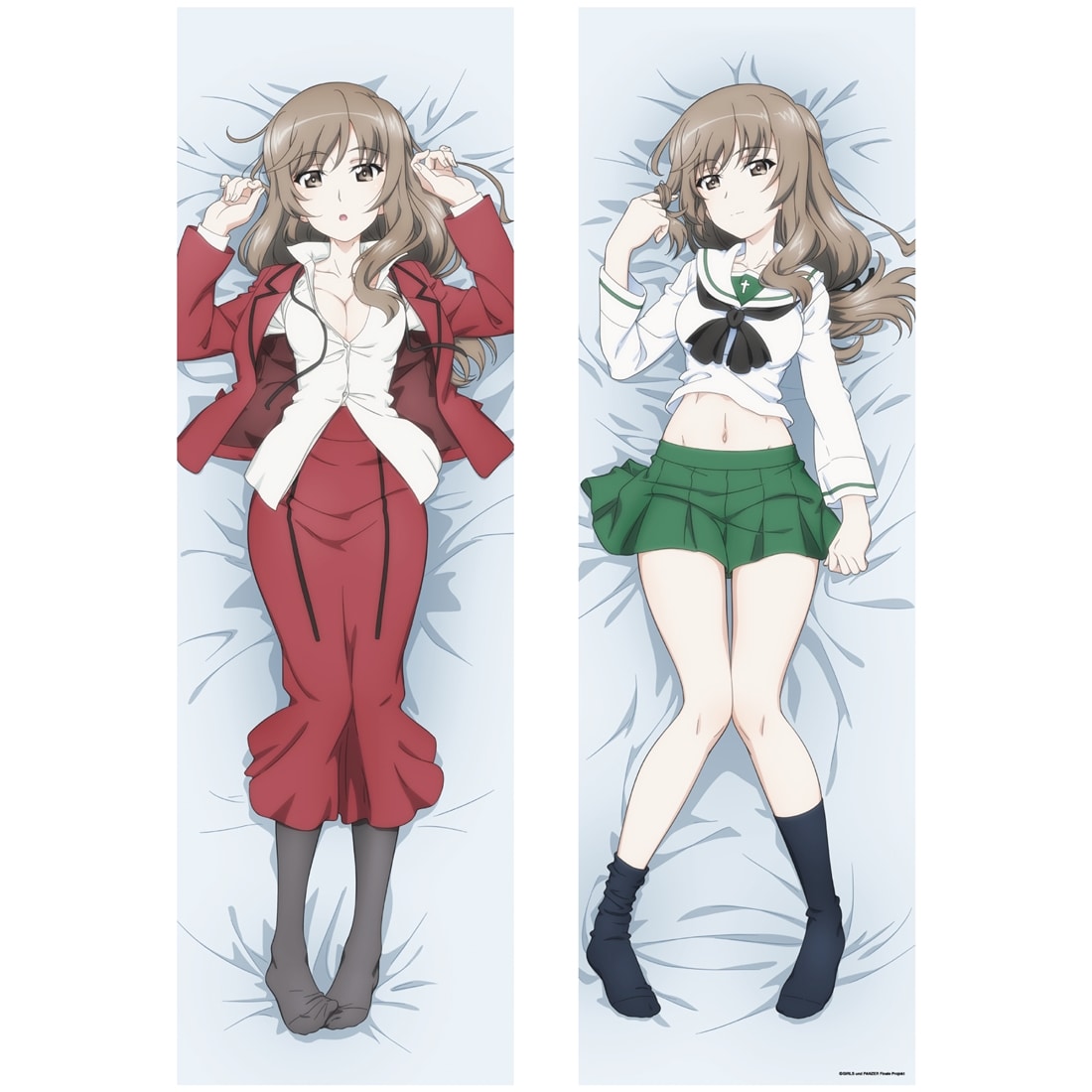 ガールズ＆パンツァー 劇場版 抱き枕カバー 島田千代