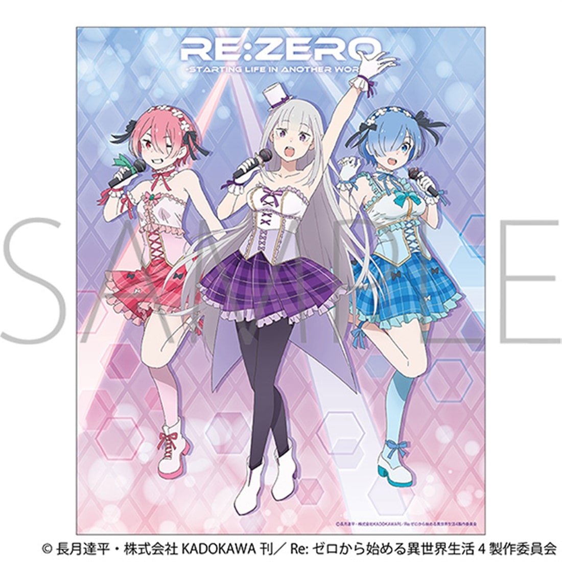 Re：ゼロから始める異世界生活 キャンバスボード ～アイドル～