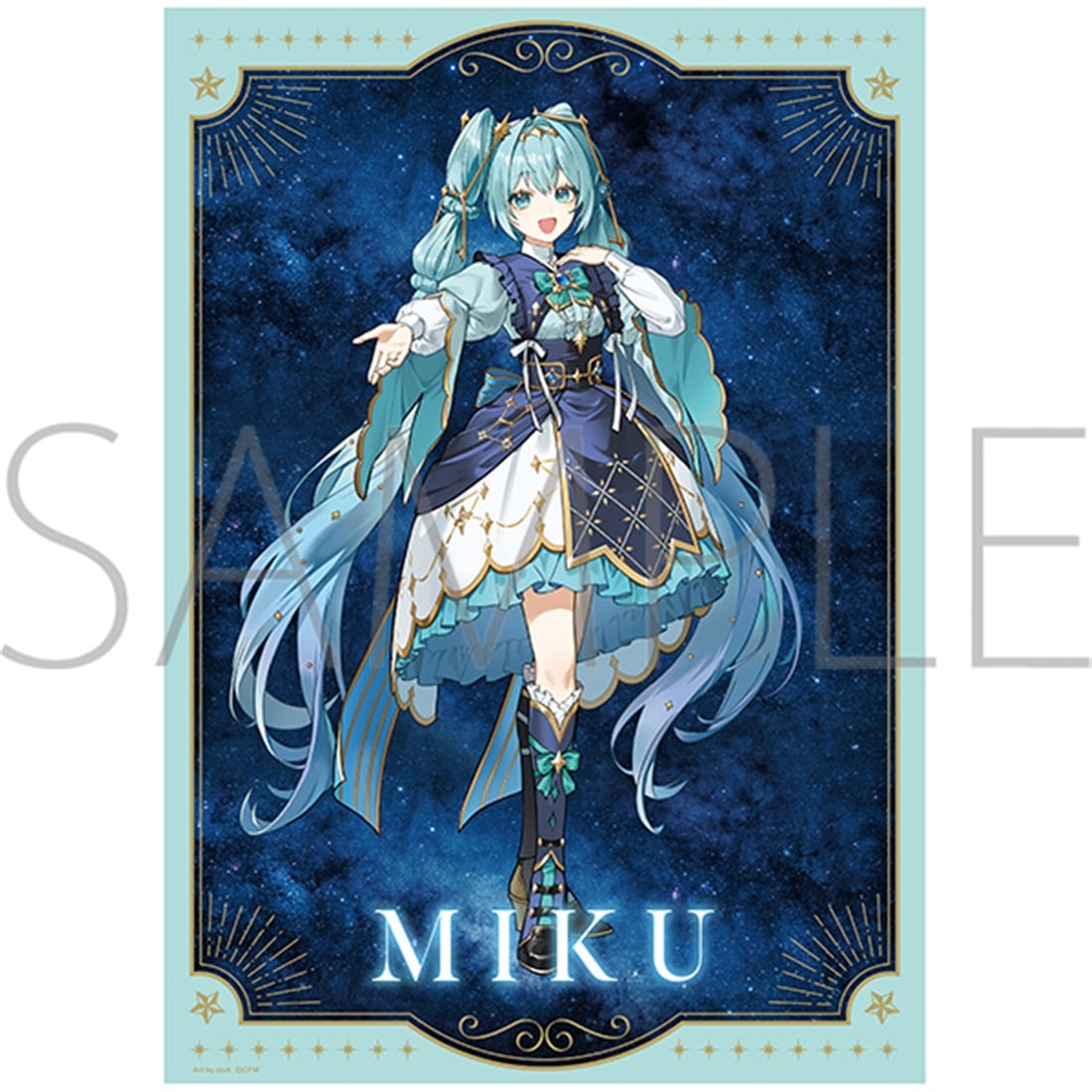 初音ミクシリーズ A3クリアポスター 初音ミク