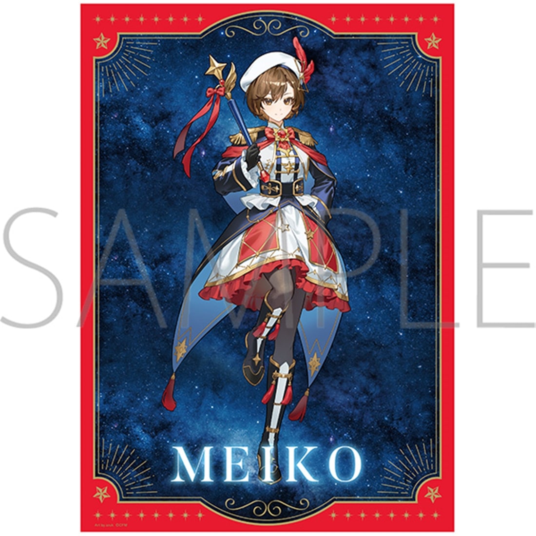 初音ミクシリーズ A3クリアポスター MEIKO