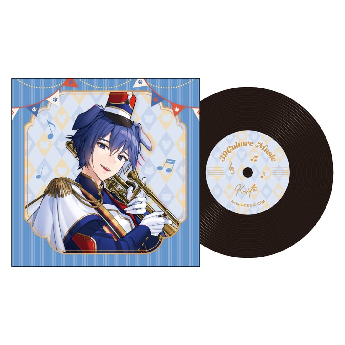 39Culture 2026 MUSIC レコード風コースター KAITO