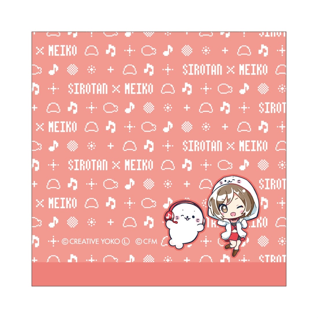 しろたん×初音ミク 第2弾 ハンドタオル MEIKO