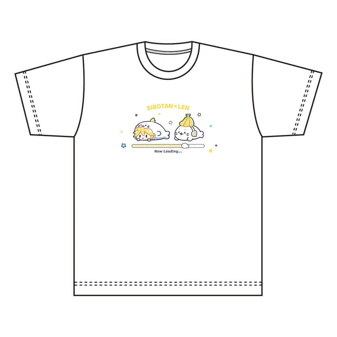 しろたん×初音ミク 第2弾 Tシャツ 鏡音レン（XLサイズ） XL