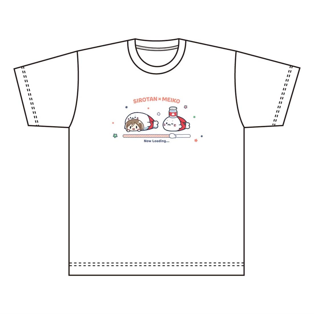 しろたん×初音ミク 第2弾 Tシャツ MEIKO（XLサイズ） XL