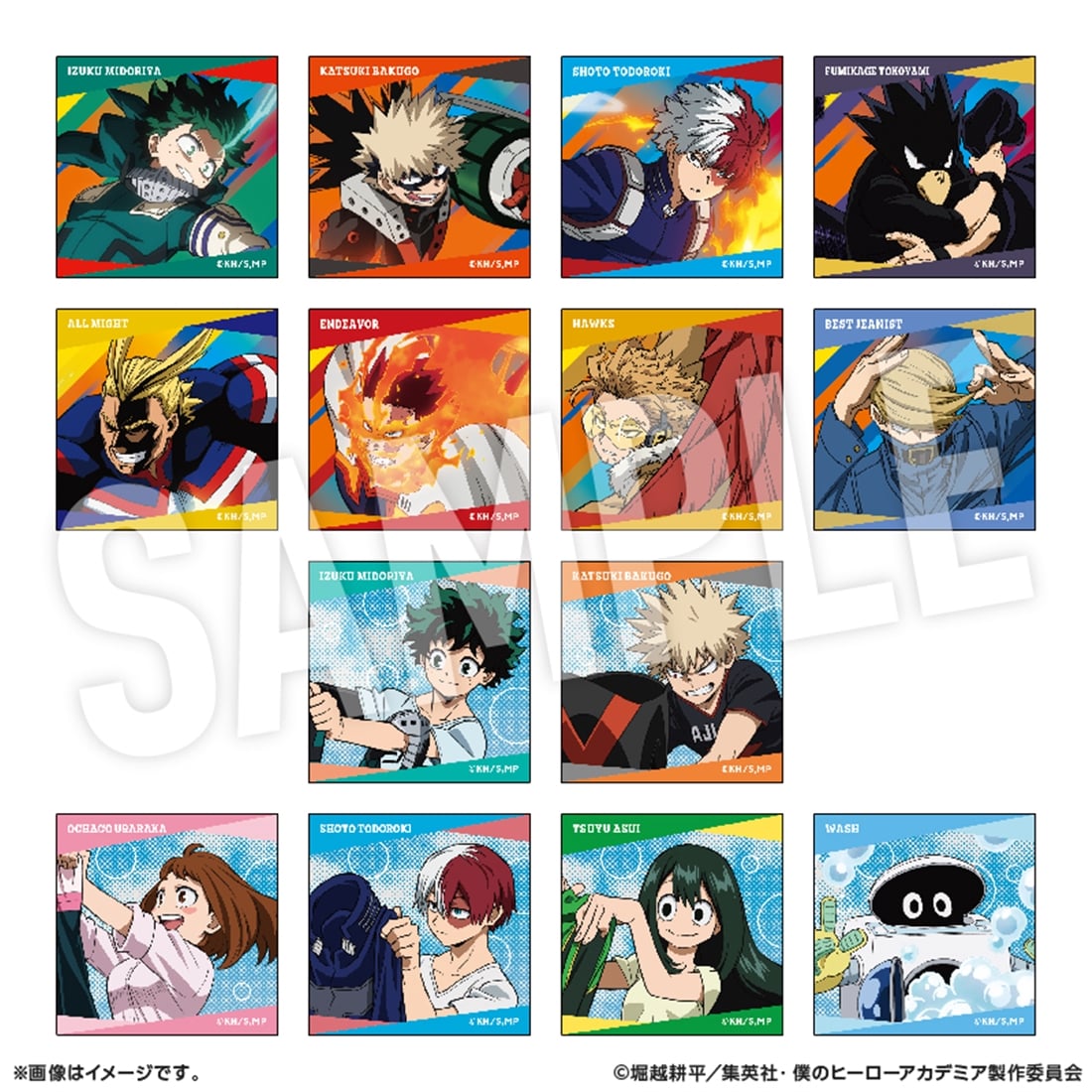 僕のヒーローアカデミア トレーディングステッカー vol3 アニメ10周年記念 リバイバル 【1BOX】