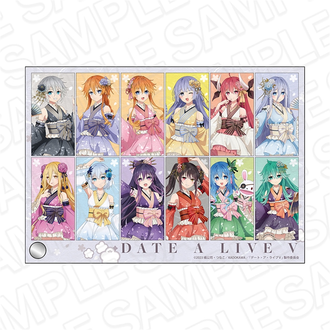 デート・ア・ライブⅤ ミニアクリルアート 和服アイドル ver.