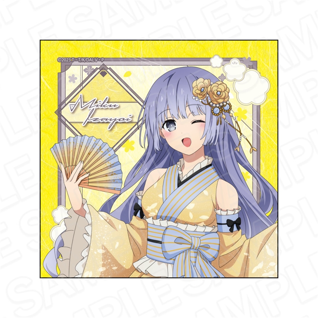 デート・ア・ライブⅤ マイクロファイバー 誘宵美九 和服アイドル ver.