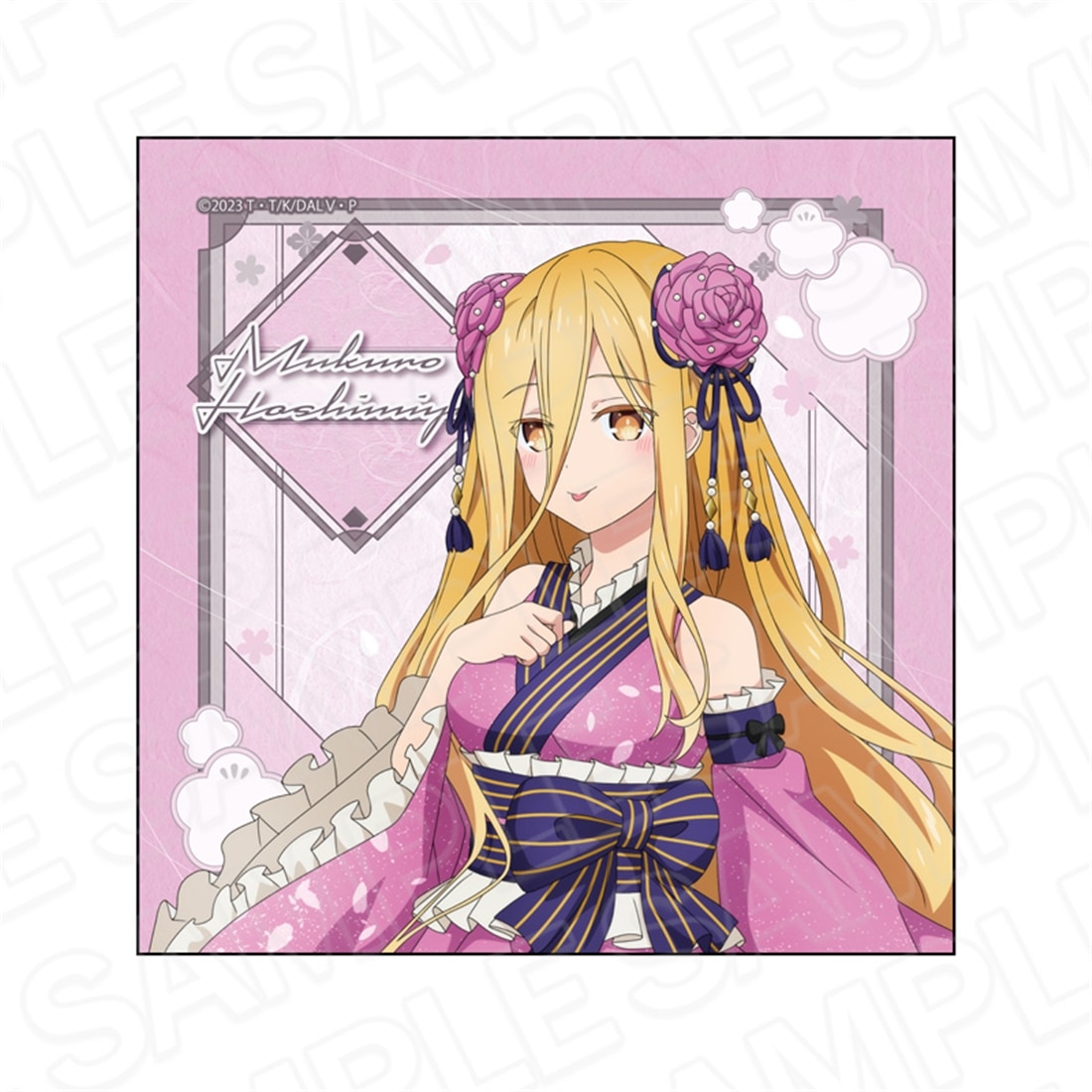 デート・ア・ライブⅤ マイクロファイバー 星宮六喰 和服アイドル ver.
