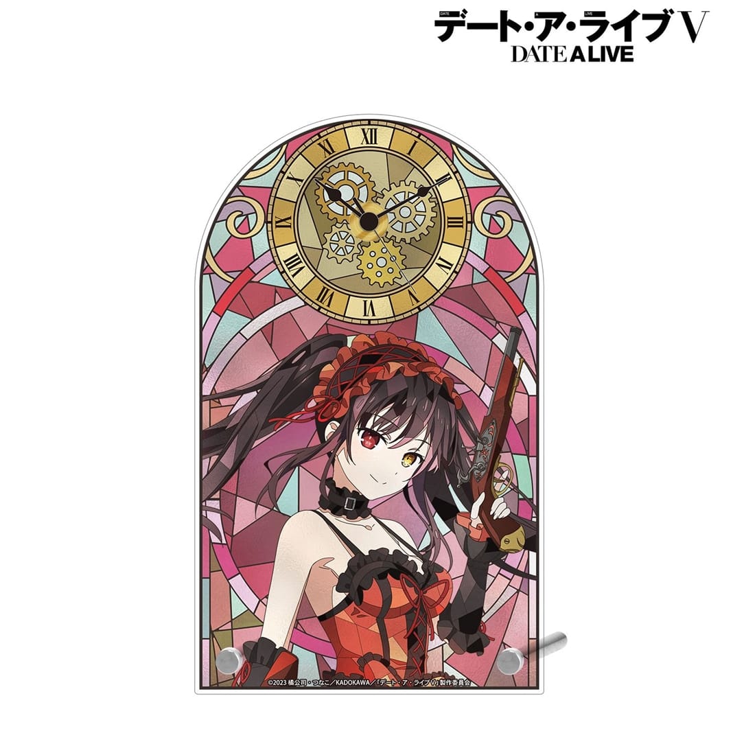 デート・ア・ライブV 時崎狂三 Aure Glass アクリルスタンド時計