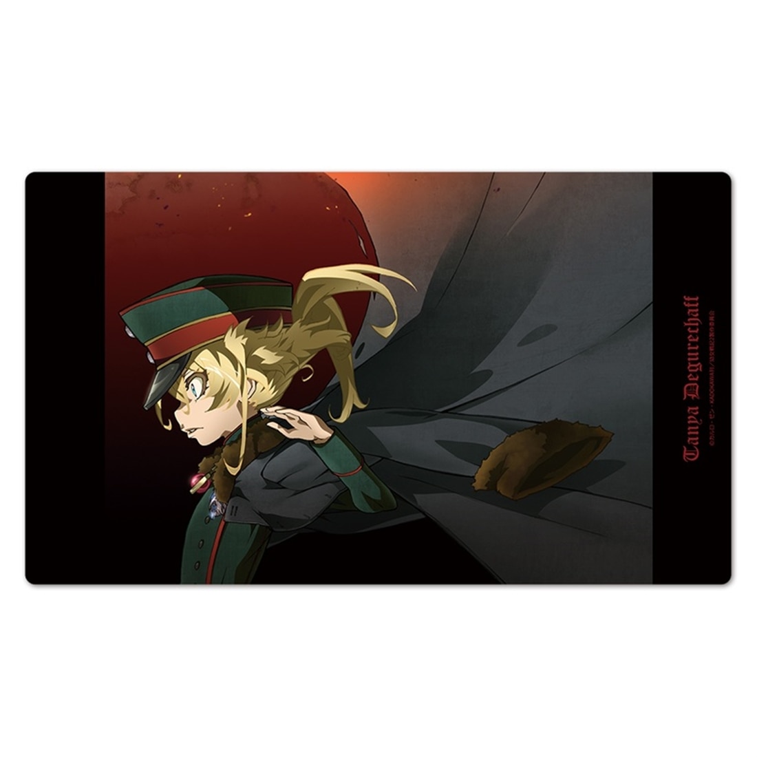 幼女戦記 キャラクターラバーマット ターニャ