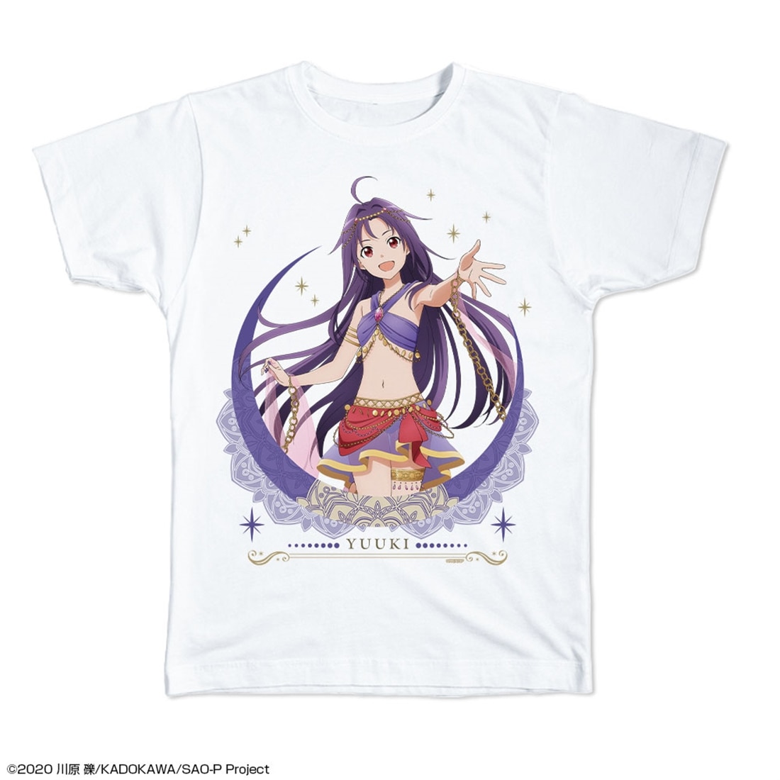 ソードアート・オンライン Tシャツ Lサイズ デザイン04 ユウキ/踊り子ver. 【描き下ろし】 ユウキ L