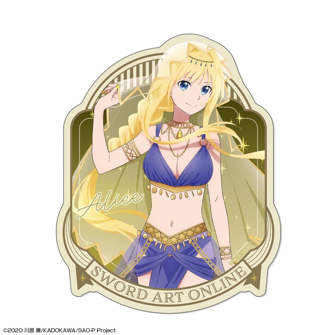 ソードアート・オンライン ステッカー デザイン05 アリス/踊り子ver. 【描き下ろし】