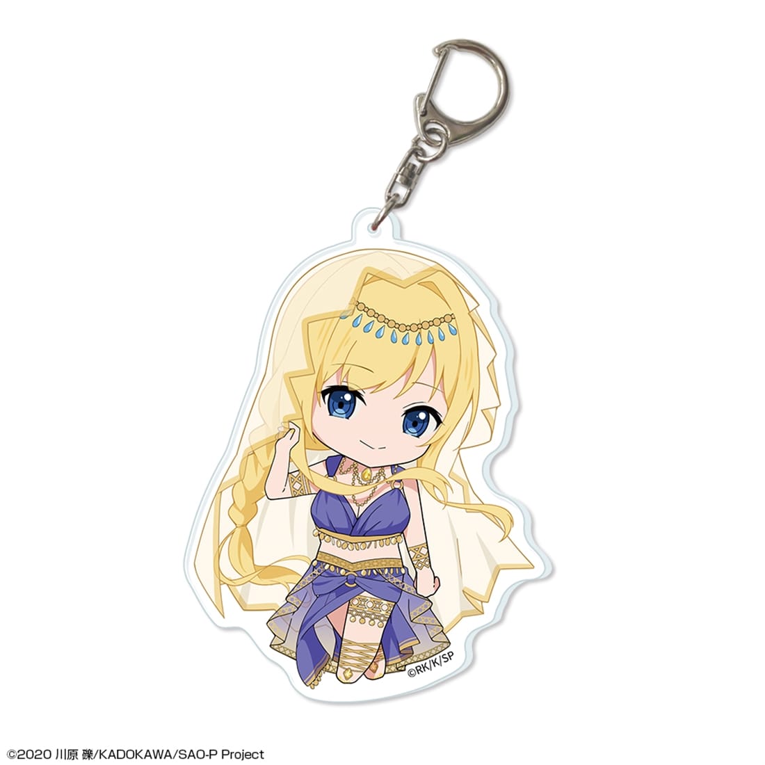 ソードアート・オンライン ビッグアクリルキーホルダー デザイン05 アリス/ちびキャラ踊り子ver.