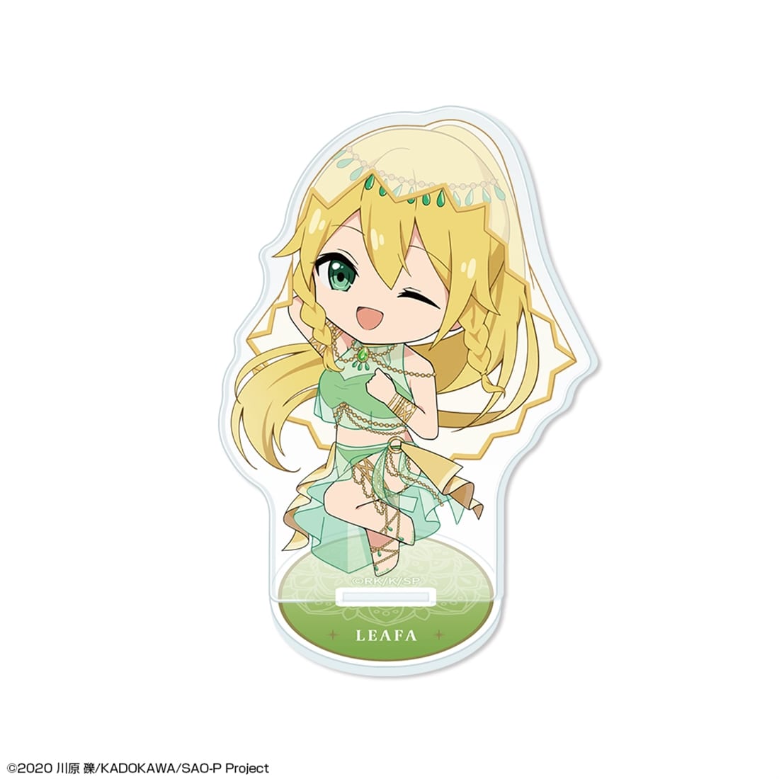 ソードアート・オンライン ちびキャラアクリルスタンド デザイン02 リーファ/ちびキャラ踊り子ver.