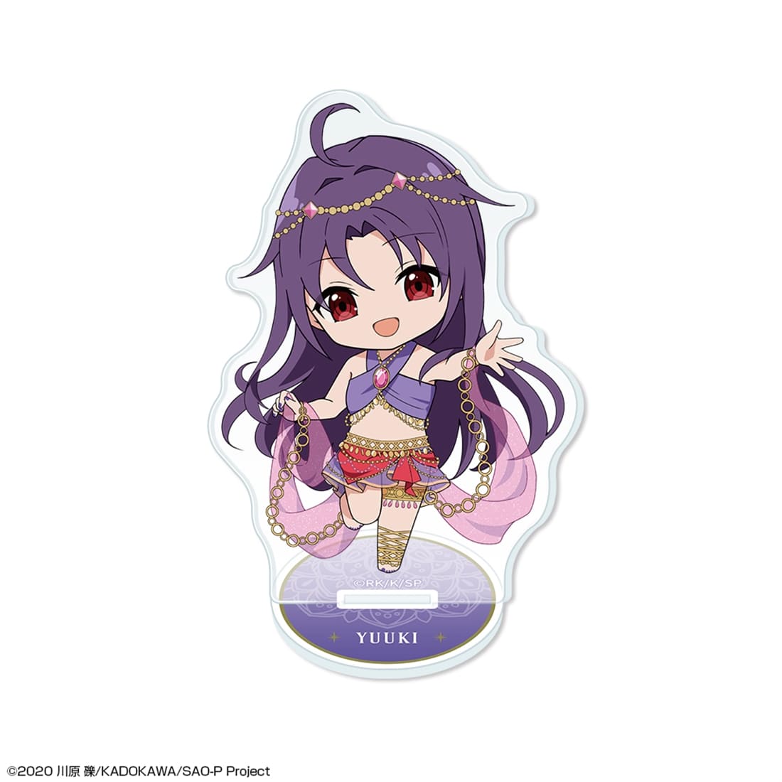 ソードアート・オンライン ちびキャラアクリルスタンド デザイン04 ユウキ/ちびキャラ踊り子ver.